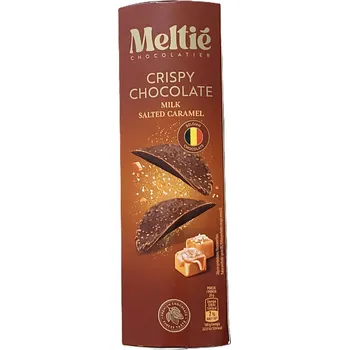 Cukrovinka ČOKOLÁDOVÉ PLÁTKY 125 G ČOKOLÁDOVÉ PLÁTKY: čokoládové plátky slaný karamel