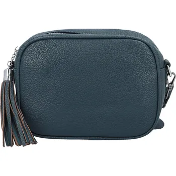 Kabelka Stylová dámská koženková crossbody kabelka Danika, modrá