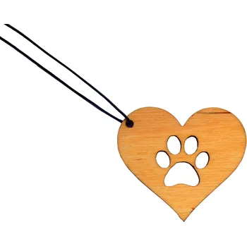 Vůně do auta Vůně do auta – srdíčko s tlapkou Vůně: Watermelon