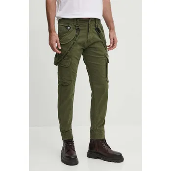Pánské kalhoty Kalhoty Alpha Industries Utility Pant 128202.142 zelená 91X, vel. 33