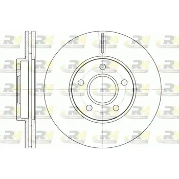 Brzdový kotouč Brzdový kotouč ROADHOUSE 6662.10