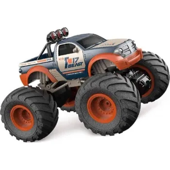 RC model auta RC Bigfoot 1/18- oranžovomodrý