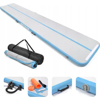 podložka na cvičení NAFUKOVACÍ AKROBATICKÁ DRÁHA GYMNASTICKÁ PODLOŽKA AIRTRACK METEOR 500 cm