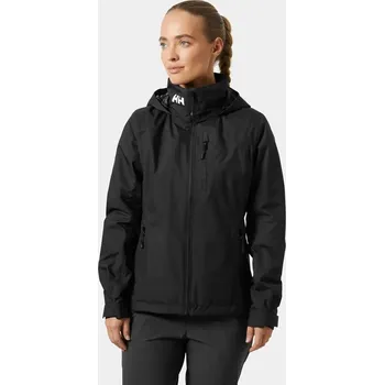 Dámská bunda Helly Hansen CREW HOODED MIDLAYER JACKET 2 černá - S