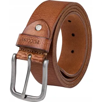 Podprsenka Pásek pánský Ke Kalhotám kožený přírodní kůže PUCCINI hnědý PA09125CM 2