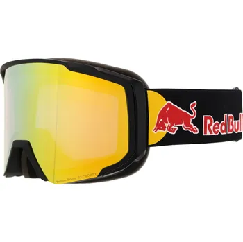 Lyžařské brýle RED BULL SPECT-JIBB-02YE2, black/smoke with yellow mirror Černá UNI