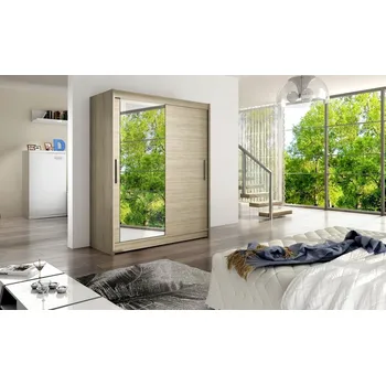 Šatní skříň Šatní skříň TABARI VI, dub sonoma/zrcadlo