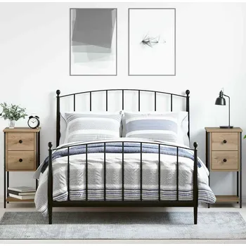 Ložnice Noční skříňka se zásuvkou 2 pcs dub artisan 32 x 42 x 70 cm