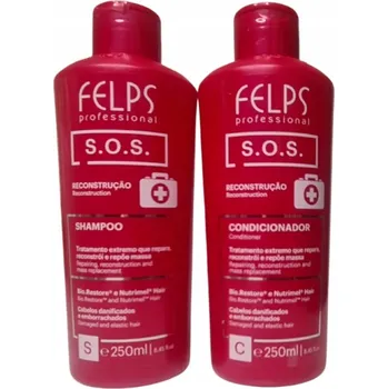 Šampon Sada kosmetiky Felps SOS šampon a kondicionér 2x250 ml