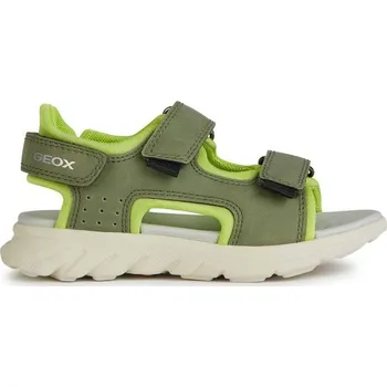 Dívčí sandály Dětské sandály Geox SANDAL AIRADYUM zelená barva J45F1A.015ME.28.35 91X, EUR 35