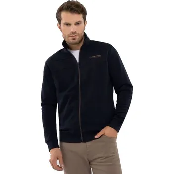 Pánská mikina Pánská mikina se zipem VOLCANO-B-LENOX-600-NAVY Modrá XXL