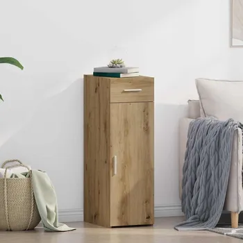 Příborník do zásuvky Servírovací skříň se zásuvkou Artisanový dub 30 x 42,5 x 93 cm