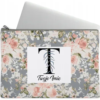 Pouzdro na mobilní telefon Pouzdro na Notebook / Tablet Obal Taška Květinový Monogram Iniciála T