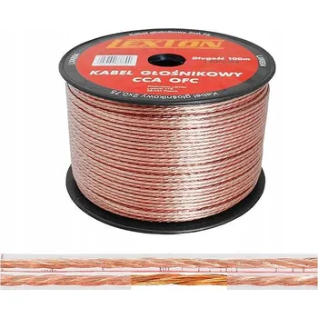 Audio kabel Reproduktorový kabel Voice Kraft 2 x 0,75mm OFC/CCA 5m