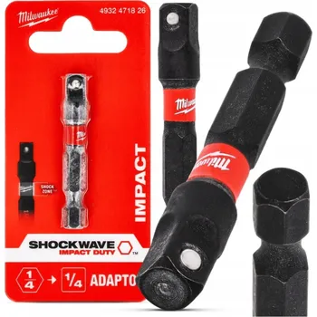 Bit Rázový adaptér 1/4" - 1/4" Milwaukee 4932471826