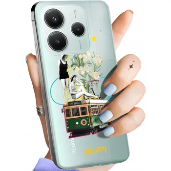 Pouzdro na mobilní telefon Zadní Kryt Hello Case pro Xiaomi Redmi Note 14 5G zelený