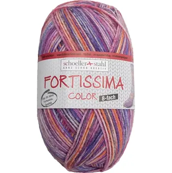 Příze Schoeller Stahl Fortissima color 8-fach 0807 (Ponožková příze Fortissima color 8-fach)