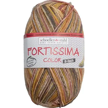 Příze Schoeller Stahl Fortissima color 8-fach 0808 (Ponožková příze Fortissima color 8-fach)