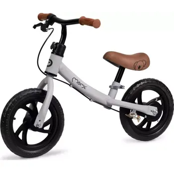 Odrážedlo MoMi BREKI s brzdou šedé