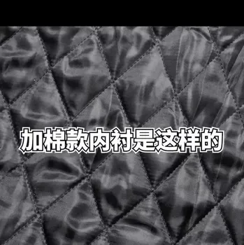 Moto bunda Leather Fashion Kožená bunda z hovězí kůže v oversize střihu s klopami Velikost: L, Barva (Varianta): Add Cotton