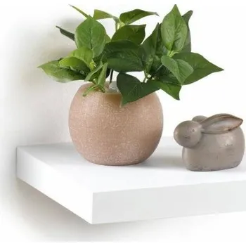 police Police MDF deska Homea 25 x 8,3 cm bílá