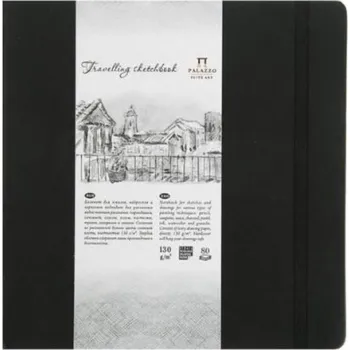 Palazzo Travelling Sketchbook 25x25 cm 130g/m² 80 listů