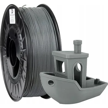 3D tisk Filament 3DPower Hyper Speed PET-G 1.75 mm Grey 1 kg ŠEDÝ