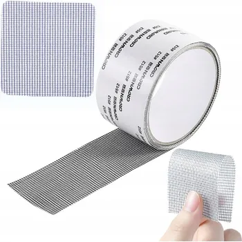 Lepicí páska Opravná páska na moskytiéry Decortrend černá 2 m x 5 cm