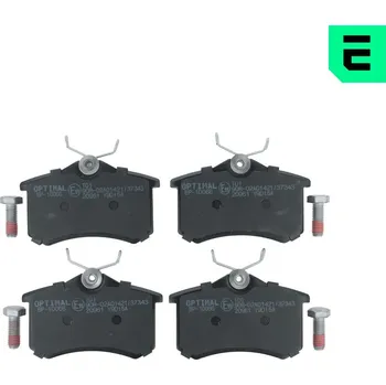 Auto-moto Sada brzdových destiček, vždy 4 kusy v sadě OPTIMAL BP-10066