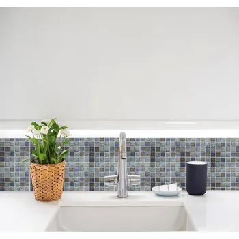 Samolepící obklady modré 9904 20 x 20 cm 6 ks Samolepící dekorace Samolepící obklady modré 9904 20 x 20 cm 6 ks