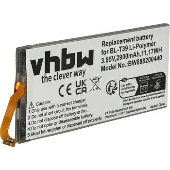 Baterie pro mobilní telefon VHBW Baterie pro LG G7 ThinQ / Q7, BL-T39, 2900 mAh