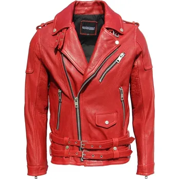 Moto bunda Leather Fashion Motorkářská bunda z měkké jehněčí kůže s podšívkou Velikost: L, Barva (Varianta): Black Sheepskin