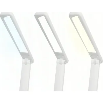 Lampička NOČNÍ LED STOLNÍ LAMPIČKA NA STŮL AKUMULÁTOR SKLÁDACÍ PRO ČTENÍ UČENÍ