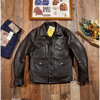 Moto bunda Leather Fashion Motorkářská bunda z americké hovězí kůže Barva: Černá, Velikost: M