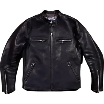 Moto bunda Leather Fashion Silná kožená bunda z plnozrnné hovězí kůže v klasickém střihu Velikost: XS, Barva (Varianta): 1.4mm thick