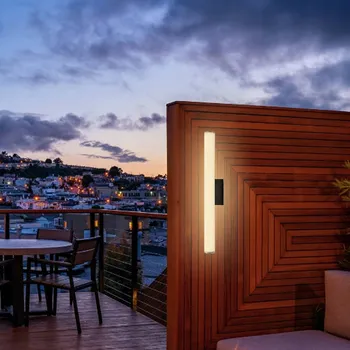 Venkovní osvětlení LED FASÁDNÍ SVÍTIDLO ZAHRADNÍ VENKOVNÍ DLOUHÉ 22W 55CM IP65