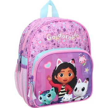 Dětský batoh Vadobag Batoh Gabby's Dollhouse s kapsami na láhev