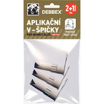 Průmyslové lepidlo Náhradní aplikační V-špičky pro lepidla MAMUT GLUE 2+1 ZDARMA