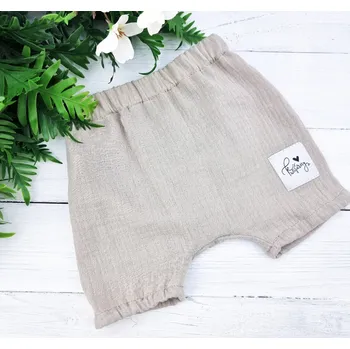 Dívčí kraťasy Kulišárny Basic mušelínové kraťasy SANDY VELIKOST: 80