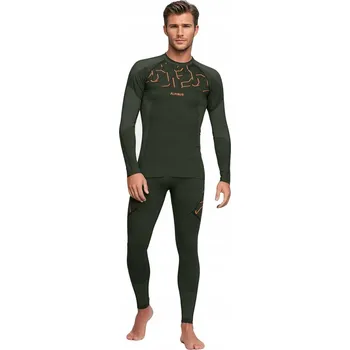 Pánské termoprádlo Pánské termoaktivní prádlo Alpinus Gausdal Setzielona na zmię, sada L