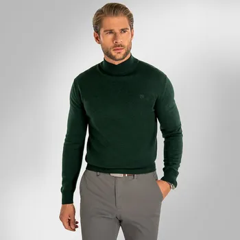Pánský svetr Pánský rolák BANDI, model SERAFIO Emerald