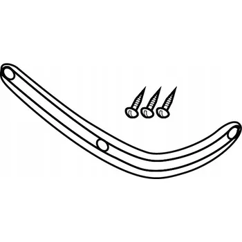 Zavazadlo na motocykl SHAD Boční pás 200137R pro SH42 (Boční nárazník)