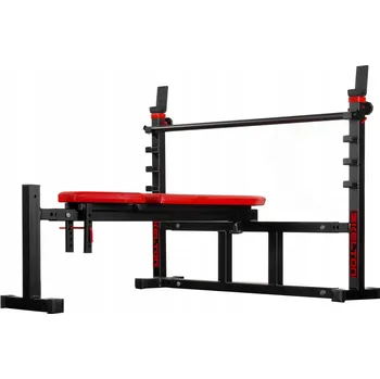 Posilovací lavice Tréninková lavice se stojany na cvičení Hyperion HL8 Kelton