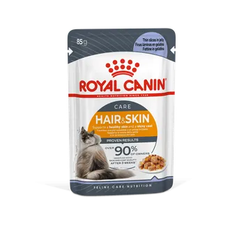 Krmivo pro kočku Royal Canin Cat Hair&Skin Jelly Počet: 1 ks