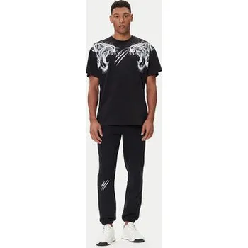 Pánské tričko Plein Sport T-Shirt FAEC MTK8360 STE001N Černá Loose Fit S