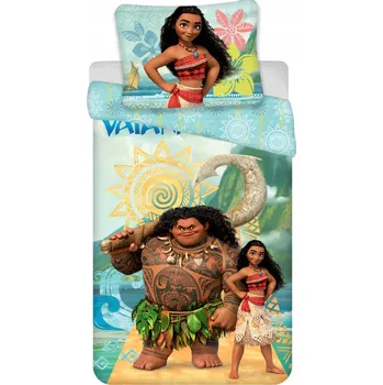 Povlečení Dětské povlečení Vaiana Poklad Oceánu barevné 8970 140x200 JERRY FABRICS
