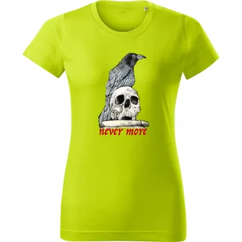 Pánské oblečení HAVRAN, never more. Pro obdivovatele E.A.POE Limetková XL