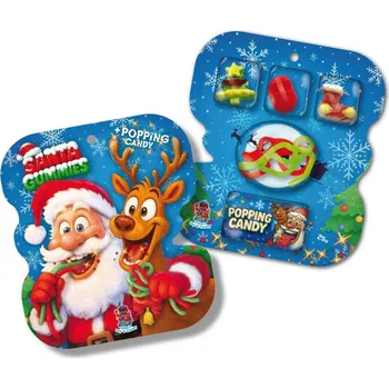 Bonbon VIDAS Želé Santa+poping 25g