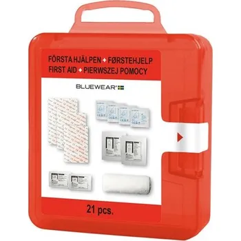Lékárnička Lékárnička první pomoci Bluewear 881060, 21 dílů