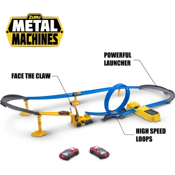 autíčko ZURU Metal Machines Stavební destrukční dráha s motorovým pohonem